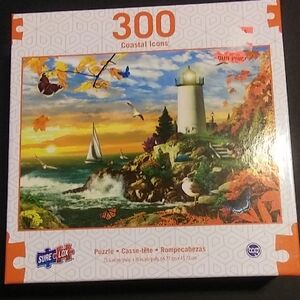 300 Piece Puzzle Coastal Icons